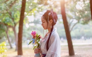紫粉色汉服穿搭，粉色汉服配什么颜色好看