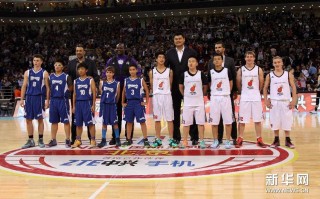 姚明和nba球员的合影，姚明和nba球员的合影图片